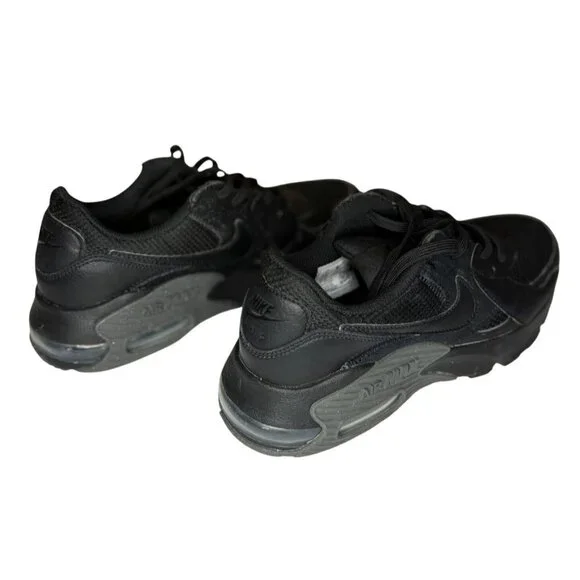 Nike Air Max Excess Womens Mens Black Grey Mesh Lace-Up Cushion Sneakers Size 7 - Picture 5 of 11